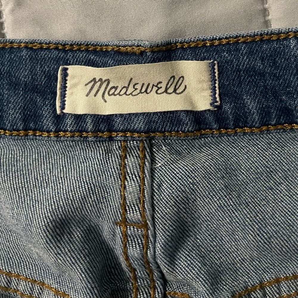 J. Crew - Madewell Blue Denim Cutoff Shorts - size 31 - Picture 3 of 5
